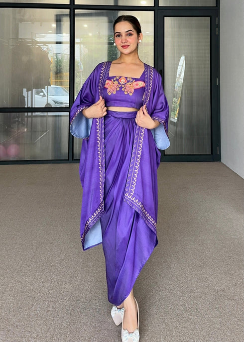 Purple Festive Fusion Set